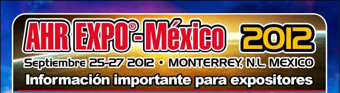 AHR EXPO-MÉXICO MONTERREY 2012
