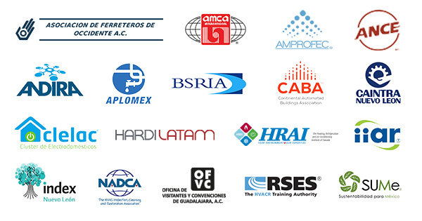 Asociaciones que apoyan a AHR EXPO MÉXICO
